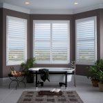 white wooden shutters