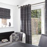 charcoal curtains