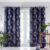 patterned voile curtains